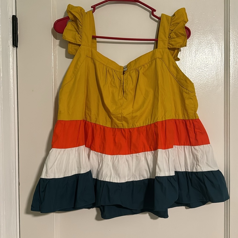 Coast Tank with Ruffle Sleeves - Picture 3 of 3